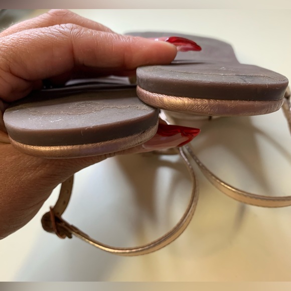 Ana Capri Sandals With Pink Crystals Rubber Sole - size 38 - Picture 4 of 4